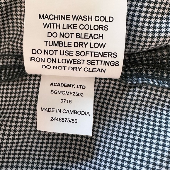 MAGELLAN Fish Gear Men’s Sz L Angler Fit Checked Convertible Sleeve Vented Shirt - Picture 10 of 12